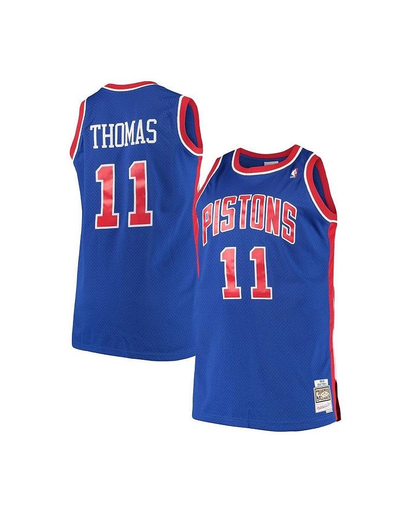 Men's Isaiah Thomas Royal Detroit Pistons Big and Tall Hardwood Classics Jersey $70.50 Jersey