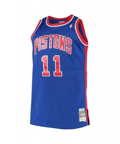 Men's Isaiah Thomas Royal Detroit Pistons Big and Tall Hardwood Classics Jersey $70.50 Jersey