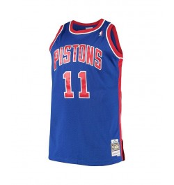 Men's Isaiah Thomas Royal Detroit Pistons Big and Tall Hardwood Classics Jersey $70.50 Jersey