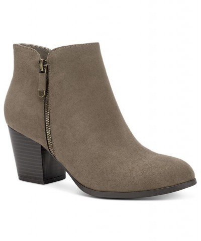 Masrinaa Ankle Booties Tan/Beige $23.56 Shoes