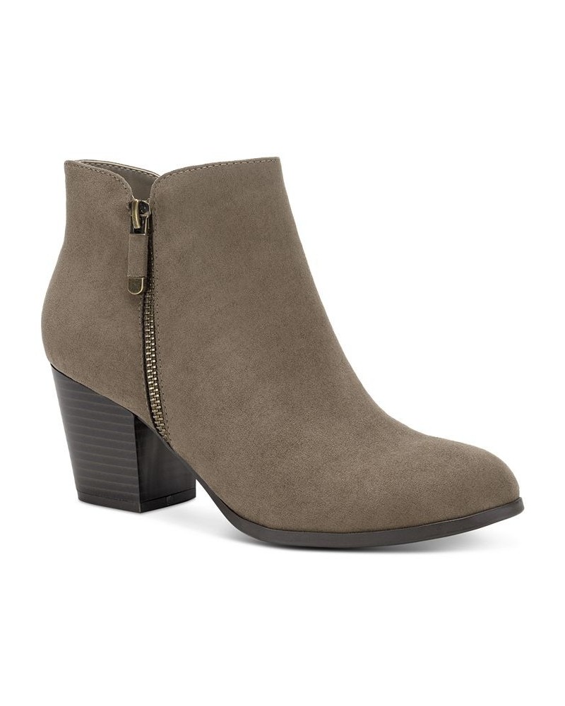 Masrinaa Ankle Booties Tan/Beige $23.56 Shoes