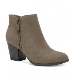 Masrinaa Ankle Booties Tan/Beige $23.56 Shoes