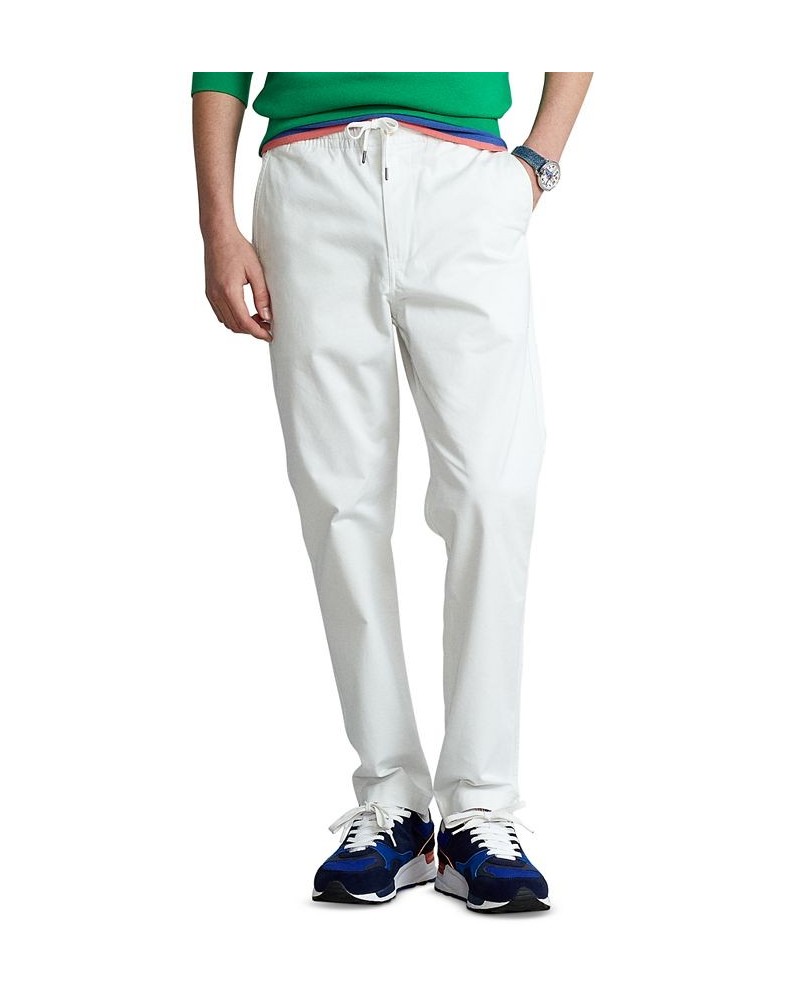 Men's Stretch Classic-Fit Polo Prepster Pants White $38.75 Pants