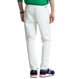 Men's Stretch Classic-Fit Polo Prepster Pants White $38.75 Pants