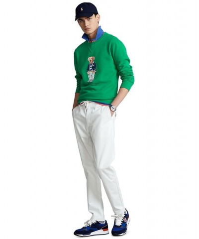 Men's Stretch Classic-Fit Polo Prepster Pants White $38.75 Pants