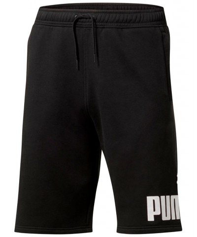 Men's Big Fleece Logo Shorts Puma Black $18.29 Shorts