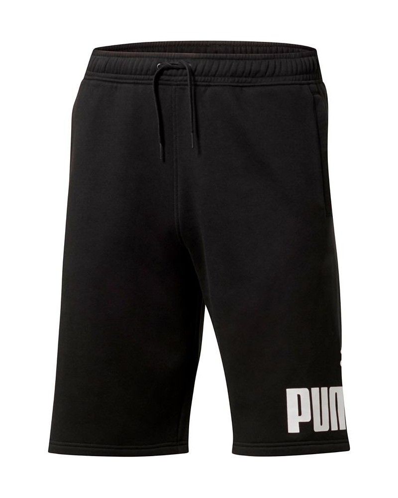 Men's Big Fleece Logo Shorts Puma Black $18.29 Shorts