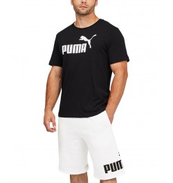 Men's Big Fleece Logo Shorts Puma Black $18.29 Shorts