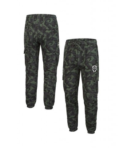 Men's Camo Indiana Hoosiers Logo OHT Military-inspired Appreciation Code Fleece Pants $32.39 Pants