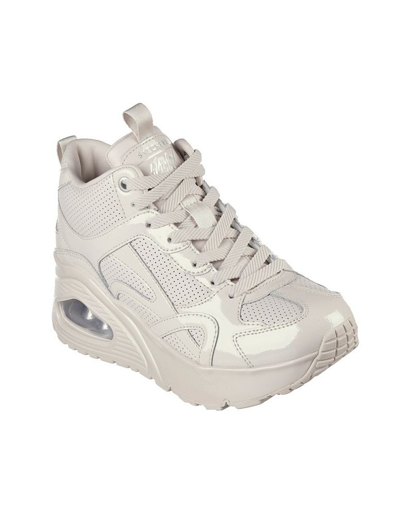 Women's Ava Max- Uno Hi - The Max High Top Casual Sneakers White $46.75 Shoes