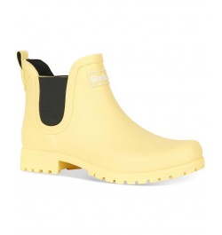 Women's Wilton Wellington Ankle Rain Boots PD07 $37.80 Shoes