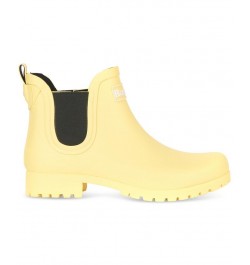 Women's Wilton Wellington Ankle Rain Boots PD07 $37.80 Shoes