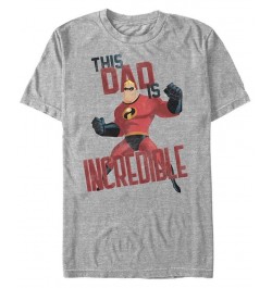 Men's This Dad Short Sleeve Crew T-shirt Gray $14.00 T-Shirts