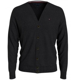 Men's Button-Front Signature Cardigan Sweater Black $28.44 Sweaters