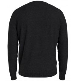 Men's Button-Front Signature Cardigan Sweater Black $28.44 Sweaters