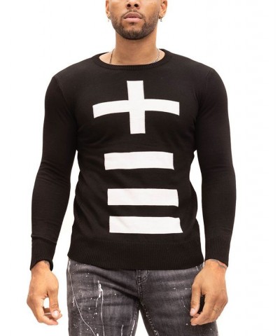 Men's Modern Signs Sweater Black $74.00 Sweaters