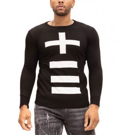 Men's Modern Signs Sweater Black $74.00 Sweaters