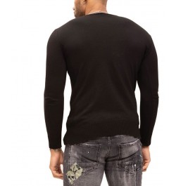 Men's Modern Signs Sweater Black $74.00 Sweaters