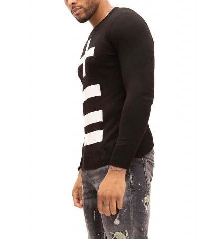 Men's Modern Signs Sweater Black $74.00 Sweaters