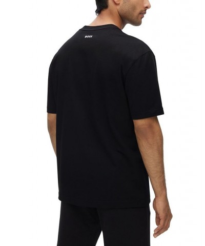 BOSS Men's Relaxed-Fit T-shirt Black $34.56 T-Shirts