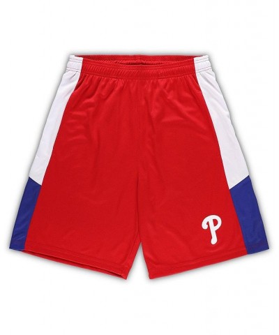 Men's Red Philadelphia Phillies Big and Tall Team Shorts $27.50 Shorts