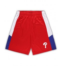 Men's Red Philadelphia Phillies Big and Tall Team Shorts $27.50 Shorts