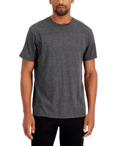 Men's Crewneck T-Shirt Black/white Hth $8.09 T-Shirts