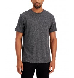 Men's Crewneck T-Shirt Black/white Hth $8.09 T-Shirts