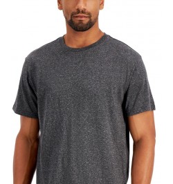 Men's Crewneck T-Shirt Black/white Hth $8.09 T-Shirts