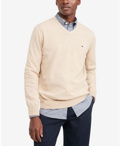 Men's Signature Solid V-Neck Sweater PD10 $29.90 Sweaters