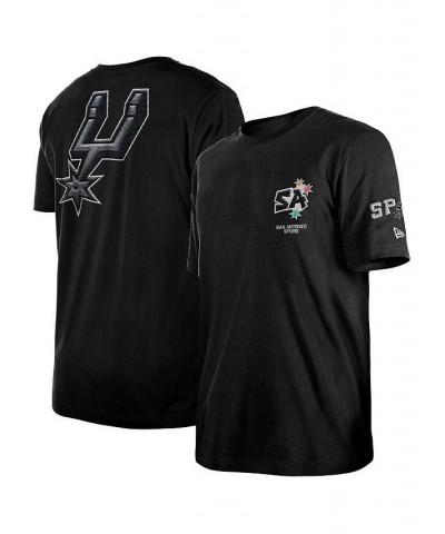 Men's Black San Antonio Spurs 2022/23 City Edition Elite Pack T-shirt $32.50 T-Shirts