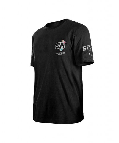 Men's Black San Antonio Spurs 2022/23 City Edition Elite Pack T-shirt $32.50 T-Shirts