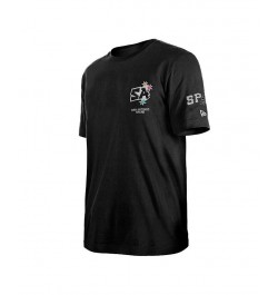 Men's Black San Antonio Spurs 2022/23 City Edition Elite Pack T-shirt $32.50 T-Shirts