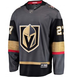 Men's Shea Theodore Gray Vegas Golden Knights Home Premier Breakaway Player Jersey $49.35 Jersey