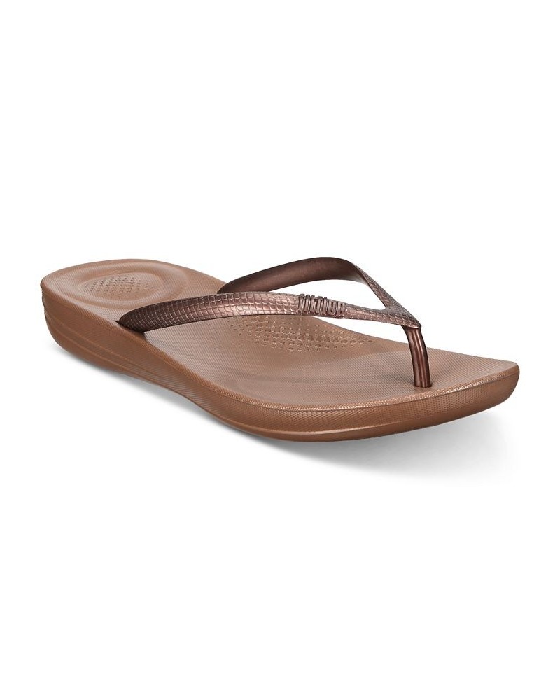 Women's Iqushion Ergonomic Flip-Flops Sandal PD03 $22.26 Shoes