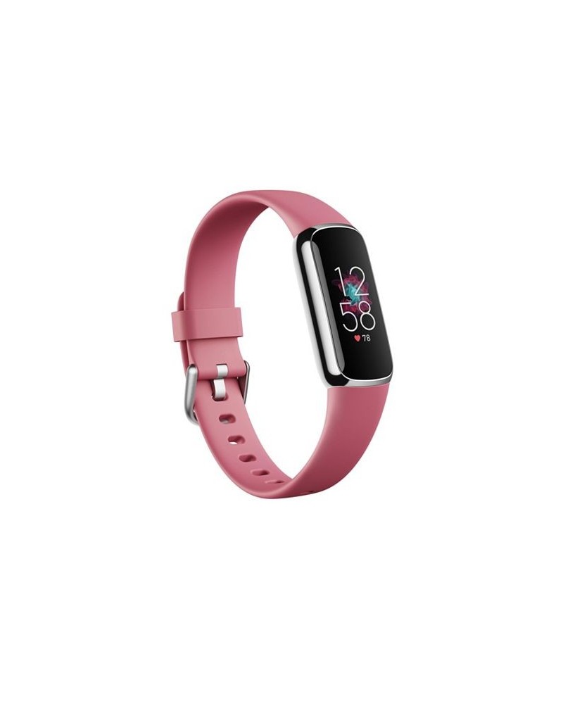 Luxe Fitness Tracker in Platinum with Orchid Wrist Band $46.18 Accessories