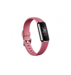 Luxe Fitness Tracker in Platinum with Orchid Wrist Band $46.18 Accessories