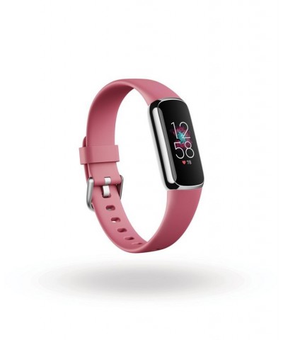 Luxe Fitness Tracker in Platinum with Orchid Wrist Band $46.18 Accessories