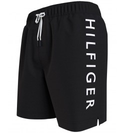 Men's Regular-Fit Logo-Print 7" Swim Trunks PD07 $19.67 Swimsuits