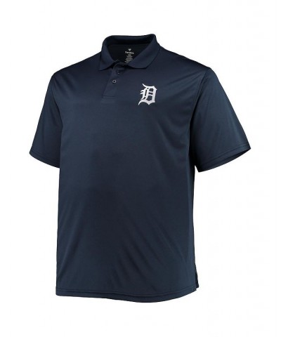 Men's Navy, Charcoal Detroit Tigers Big and Tall Two-Pack Polo Shirt Set $33.58 Polo Shirts