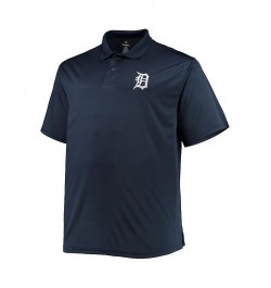 Men's Navy, Charcoal Detroit Tigers Big and Tall Two-Pack Polo Shirt Set $33.58 Polo Shirts