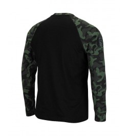 Men's Black Auburn Tigers OHT Military-Inspired Appreciation Camo Raglan Long Sleeve T-shirt $24.00 T-Shirts