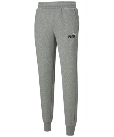 Men's Embroidered Logo Fleece Jogger Sweatpants Medium Grey Heather $27.08 Pants