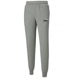 Men's Embroidered Logo Fleece Jogger Sweatpants Medium Grey Heather $27.08 Pants