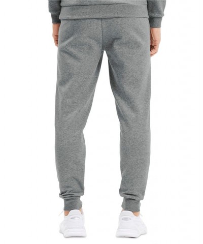 Men's Embroidered Logo Fleece Jogger Sweatpants Medium Grey Heather $27.08 Pants