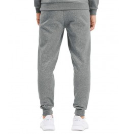 Men's Embroidered Logo Fleece Jogger Sweatpants Medium Grey Heather $27.08 Pants