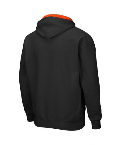 Men's Black Oklahoma State Cowboys Arch & Logo 3.0 Full-Zip Hoodie $27.25 Sweatshirt