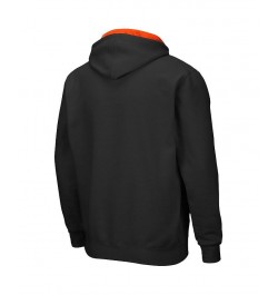 Men's Black Oklahoma State Cowboys Arch & Logo 3.0 Full-Zip Hoodie $27.25 Sweatshirt