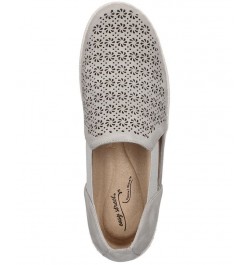 Women's Megafresh Comfort Flats Gray $29.40 Shoes