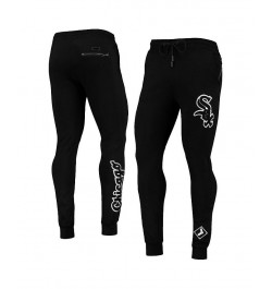 Men's Black Chicago White Sox Logo Jogger Pants $39.60 Pants